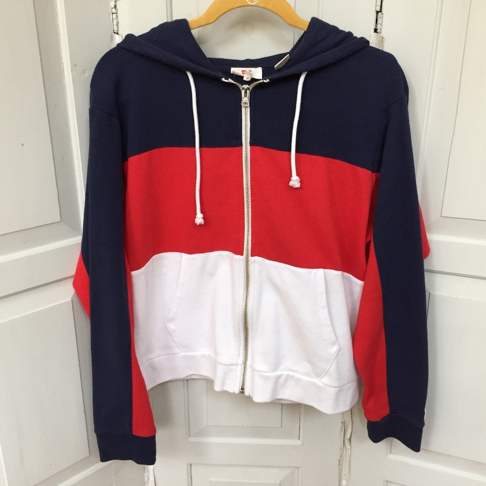 Levi's Red, White, & Blue Full Zip Hoodie